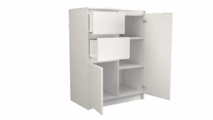 Komoda Malwa 2D2S BIAŁY - obrazek 2