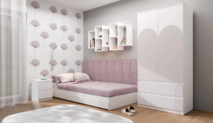 Szafka nocna Malwa M2 ARTESO PINK / Różowy - obrazek 4