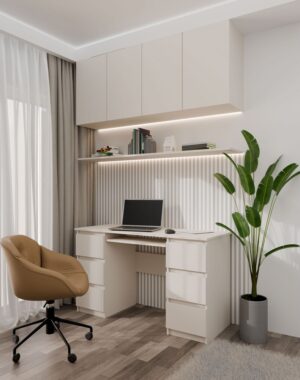 Biurko KUBA KASZMIR BEŻ - obrazek 2