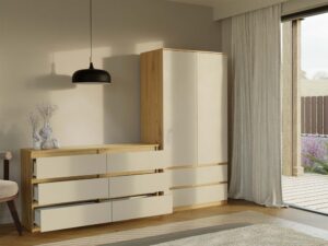 Komoda Malwa M6 140 DĄB ARTISAN KASZMIR - obrazek 4