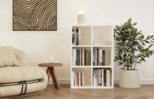 Regał Malax MINI 2X3 BIAŁY - obrazek 6