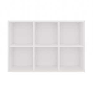 Regał Malax MINI 2X3 BIAŁY - obrazek 5