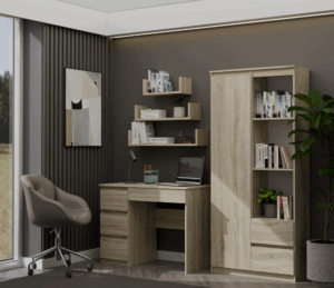 Biurko Mijas LEWE SONOMA - obrazek 5