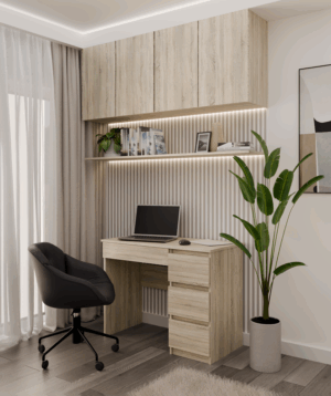 Biurko Mijas PRAWE SONOMA - obrazek 5