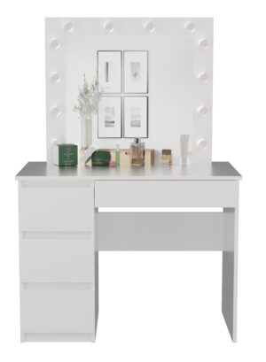 Zestaw toaletka Marina Z/L+MIJ/L BIAŁY - obrazek 2