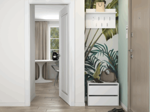 Szafka na obuwie MODO 1 BIAŁY - obrazek 3