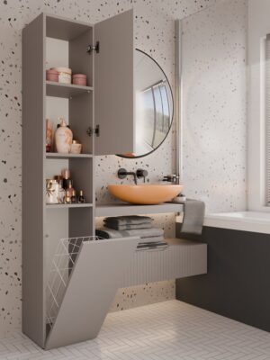 Słupek łazienkowy Nel III GLINA - obrazek 3