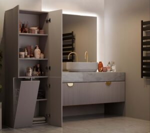 Słupek łazienkowy Nel 1K/DD GLINA - obrazek 3