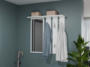 Wieszak Opal OPAL BIAŁY - obrazek 3