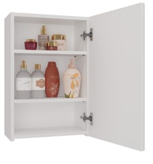 Słupek łazienkowy Pola 1DL BIAŁY - obrazek 3