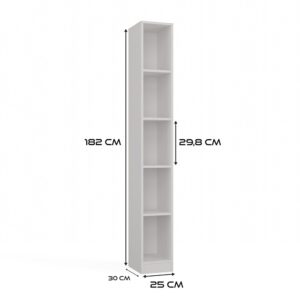 Regał Onyx R25 BIAŁY - obrazek 6