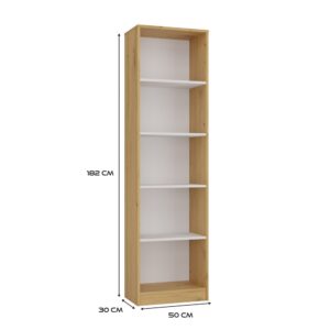 Regał Onyx R50 DĄB ARTISAN BIEL - obrazek 5