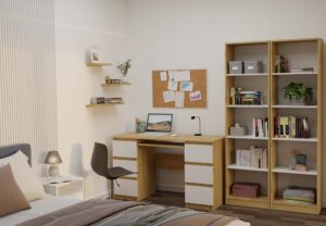 Regał Onyx R50 DĄB ARTISAN BIEL - obrazek 3