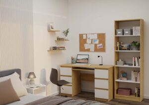 Regał Onyx R60 DĄB ARTISAN BIEL - obrazek 3