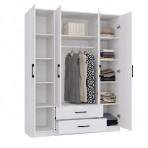 Szafa Romana 160X205 BIAŁY - obrazek 2