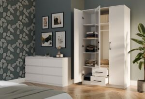 Szafa Romana 120L BIAŁY - obrazek 4