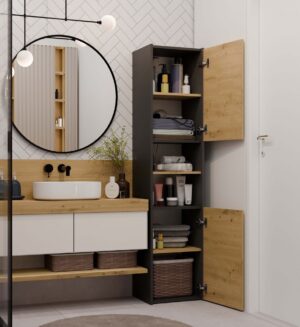 Słupek łazienkowy Sara S40 ANTRACYT ARTISAN - obrazek 7