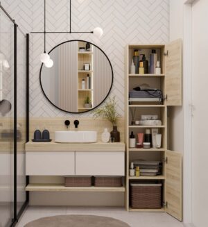 Słupek łazienkowy Sara S40 SONOMA - obrazek 6