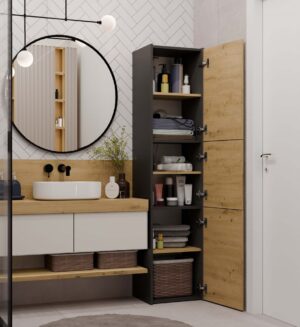 Słupek łazienkowy Sara S43 ANTRACYT ARTISAN - obrazek 7