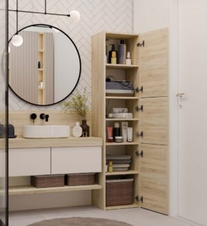 Słupek łazienkowy Sara S43 SONOMA - obrazek 2