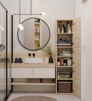 Słupek łazienkowy Sara S43 SONOMA - obrazek 7