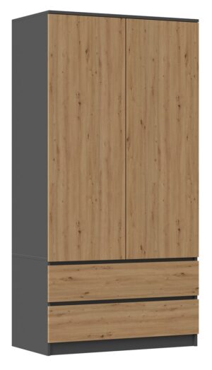 Szafa Malwa SS-90 ANTRACYT ARTISAN - obrazek 3