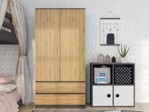 Szafa Malwa SS-90 ANTRACYT ARTISAN - obrazek 5