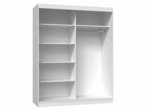 Szafa Iga 160/B BIAŁY - obrazek 4