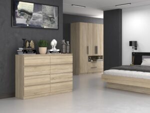 Komoda Malwa M8/140 SONOMA - obrazek 3