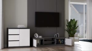 RTV Malwa 140 ANTRACYT BIAŁY - obrazek 4