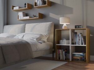 Regał Malax 2x2 DĄB ARTISAN BIEL - obrazek 4