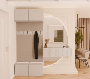 Garderoba Podwójny Wieszak HAGA II 2W KASZMIR BEŻ - obrazek 6