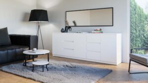 Komoda COSTA 1D3S/2D3S BIAŁY - obrazek 4