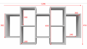 Regał BILBAO 7.0 BIAŁY - obrazek 7
