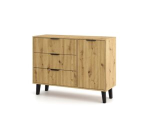 Komoda Scandi 1D3S SLIM DĄB ARTISAN - obrazek 5