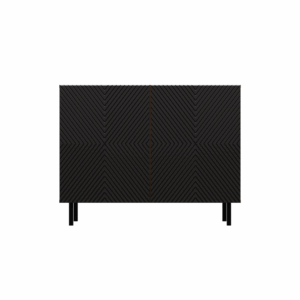 Komoda KAMA 2D ARTISAN CZARNY - obrazek 4