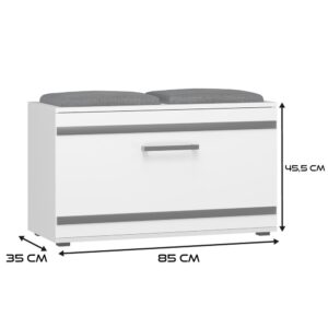 Szafka na obuwie Opal OPAL BIAŁY - obrazek 7