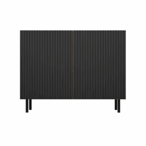 Komoda KAMA 2D SLIM ARTISAN CZARNY - obrazek 4