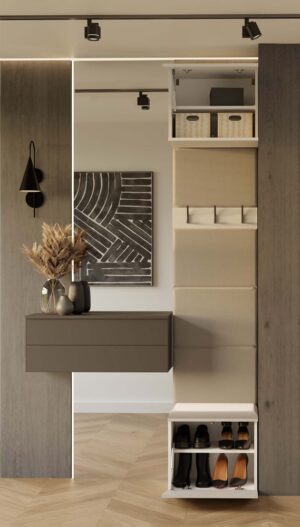 Garderoba Wieszak HAGA 1W KASZMIR BEŻ - obrazek 4