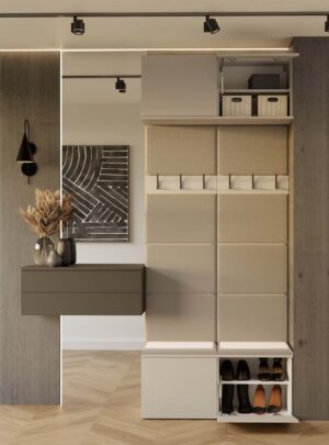 Garderoba Podwójny Wieszak HAGA II 2W KASZMIR BEŻ - obrazek 4