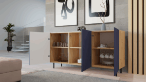 Komoda KAMA 3D SLIM ARISAN GRANAT - obrazek 7