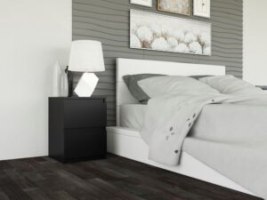 Szafka nocna Malwa M2 CZARNY - obrazek 4