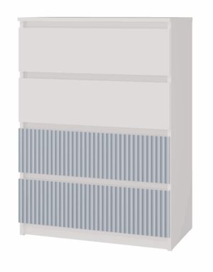 Komoda Malwa M4 ARTESO BLUE Niebieski - obrazek 3