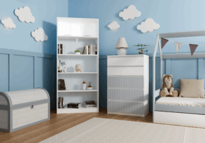 Komoda Malwa M5 ARTESO BLUE Niebieski - obrazek 2