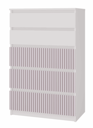 Komoda Malwa M5 ARTESO PINK Różowy - obrazek 3