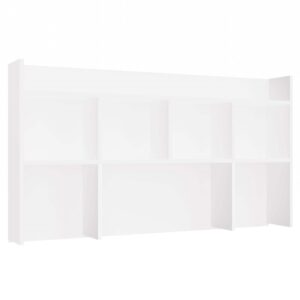 Nadstawka do Biurka 130 cm BIAŁA Regał Na Książki Dokumenty