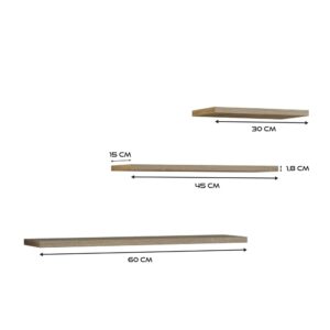 Regał Tobi 3P SONOMA - obrazek 3