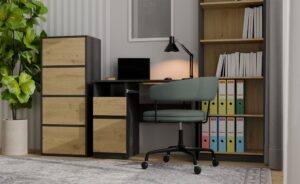 Komoda ALMA ALMA ANTRACYT ARTISAN - obrazek 5