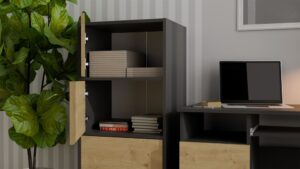 Komoda ALMA ALMA ANTRACYT ARTISAN - obrazek 4