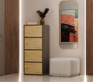 Komoda ALMA ALMA ANTRACYT ARTISAN - obrazek 2